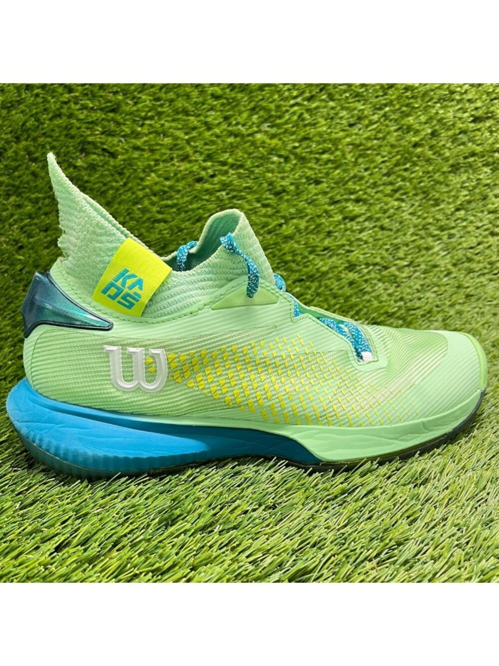 Wilson Kaos Rapide SFT LE Womens Size 8.5 Green Running Tennis Shoes Sneakers